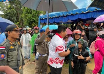 Polres Bintan Kerahkan 80 Personel Amankan Lomba Gerak Jalan HUT RI Ke-77 di Tanjung Uban