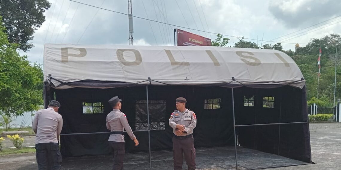 Polres Bintan Gelar Operasi Mantap Praja Seligi 2024, Siapkan 57 Personel untuk Pengamanan Pendaftaran Pilkada