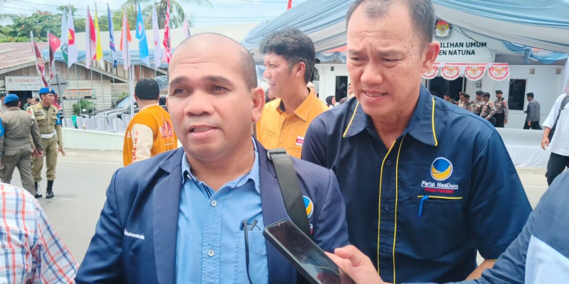 Hantar Pasangan Wan Siswandi dan Rodhial Huda, Ketua Tim Pemenangan Wan Arismunandar dan Partai Koalisi Optimis Raih Kemenangan di Pilkada Natuna