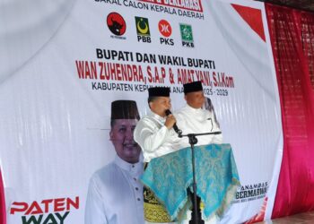 “PATEN WAY” Wan Zuhendra dan Amat Yani Resmi Daftar Ke KPU