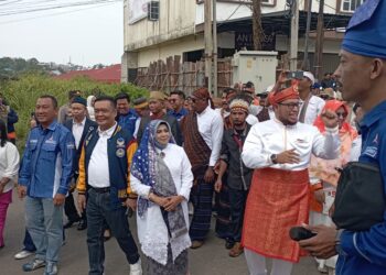 Pasangan Hj. Rahma-Hafiz Riza Resmi Mendaftarkan Diri Sebagai Calon Walikota dan Wakil Walikota Tanjungpinang di KPUD