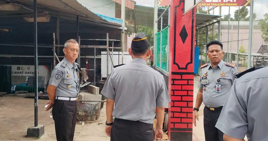 Kalapas Narkotika Tanjungpinang Lakukan Kunjungan Kerja, Tekankan Pentingnya Pembinaan Holistik WBP