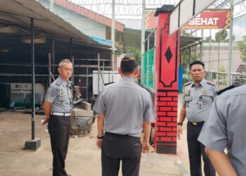 Kalapas Narkotika Tanjungpinang Lakukan Kunjungan Kerja, Tekankan Pentingnya Pembinaan Holistik WBP