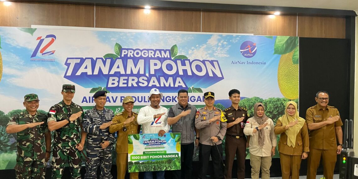 Penanaman 1000 Pohon Nangka di Bintan dalam Rangka HUT ke-12 Air Nav