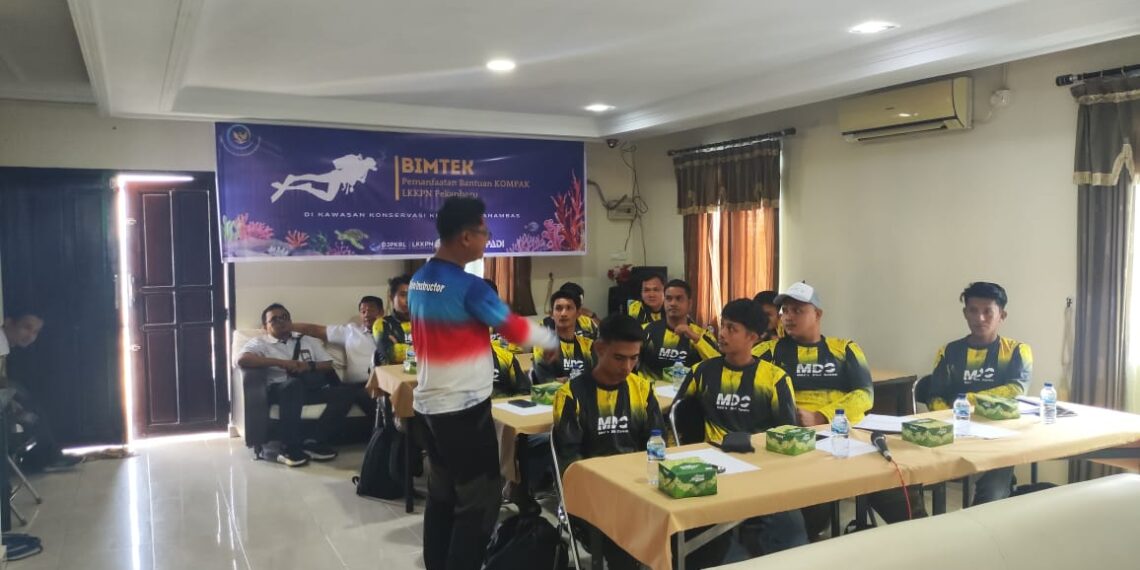 LKKPN Pekanbaru Berikan Bimtek Kepada Kelompok Kompak di Anambas