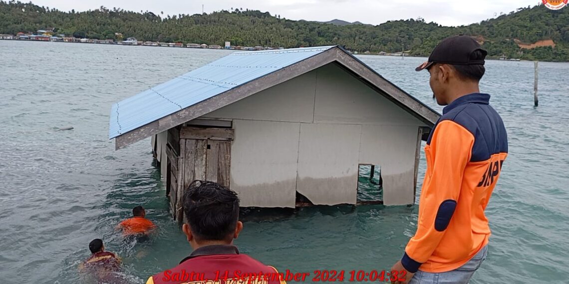Tragedi 3 Unit Rumah Ambruk Di Jemaja, BPBD Anambas akan Salurkan Bantuan