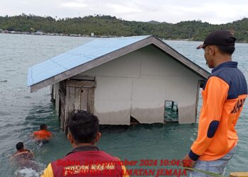 Tragedi 3 Unit Rumah Ambruk Di Jemaja, BPBD Anambas akan Salurkan Bantuan