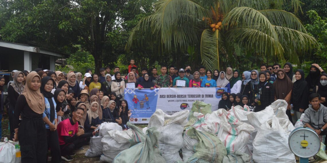 Lebih dari 200 Relawan Terlibat dalam Aksi World Cleanup Day di Kampung Bugis, Tanjungpinang