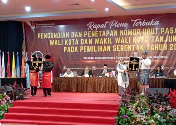 Paslon Rahma-Rizha Hafiz Raih Nomor Urut 1: “Satu Periode Lagi untuk Wujudkan Tanjungpinang Lebih Maju