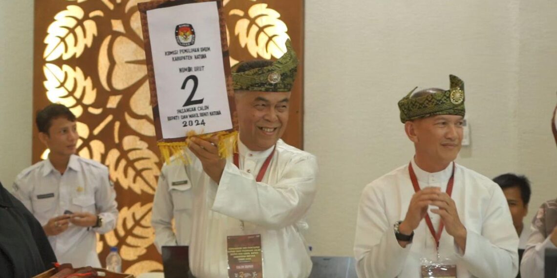 Dapat Nomor Urut 2, Pasangan Wan Siswandi dan Rodhial Huda Ajak Pemilu Damai di Natuna