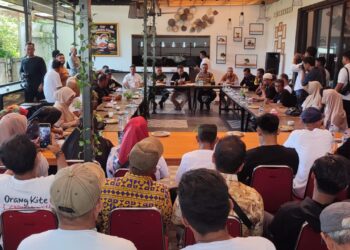 Jelang Masa Kampanye, Kapolres dan Dandim 0318/Natuna Kunjungi Posko Induk Tim Pemenangan Paslon No Urut 2 WS-RH