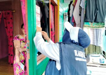 Rahma Kampanye Door-to-Door di Tanjung Unggat, Prioritaskan UMKM dan Seragam Sekolah Gratis