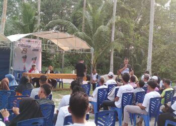 Kampanye di Desa Binjai, Pasangan WS-RH Akan Prioritaskan Perbaikan Jalan Binjai – Harapan Jaya