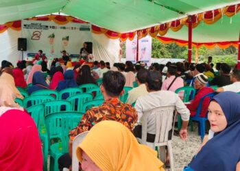 Sangat Meriah ! Masyarakat Sambut Kampanye Pasangan WS-RH di Batu Gajah