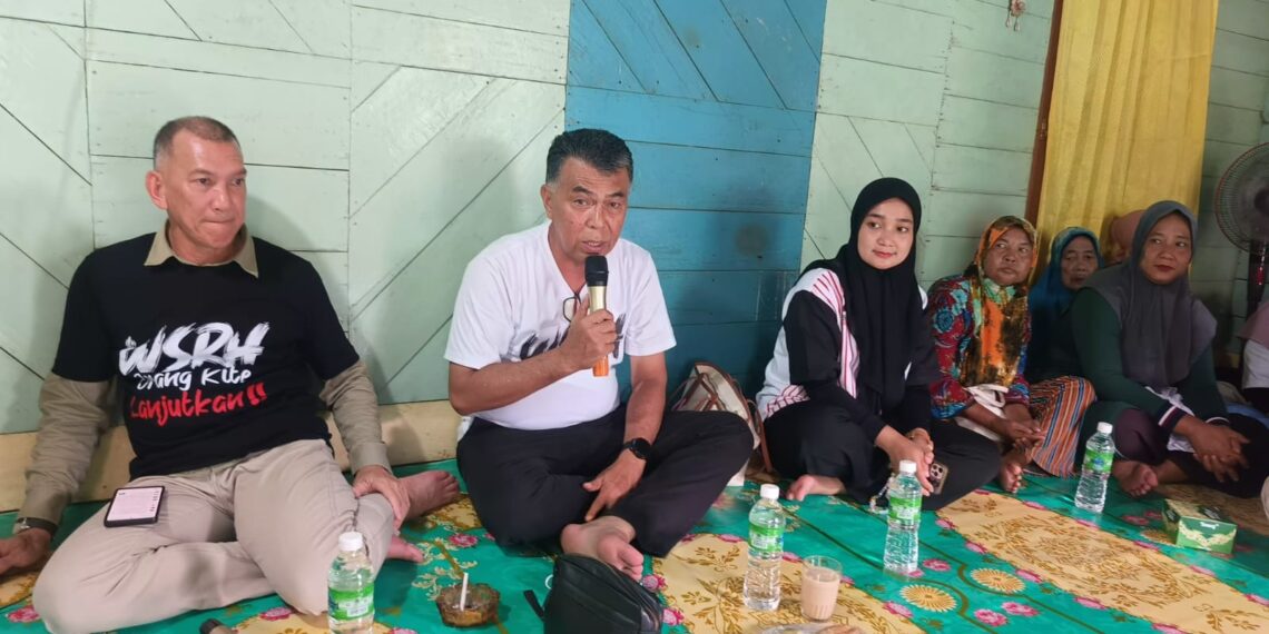 Kampanye WS-RH di Pulau Tiga Barat: Fokus Pembangunan Pendidikan, Kesehatan dan Infrastruktur