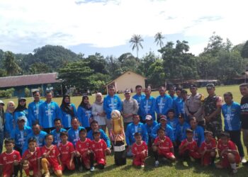 Ahmad Sapuari, Anggota DPRD Natuna Asal Dapil 3 Hadiri Pembukaan Turnamen Desa Pian Tengah