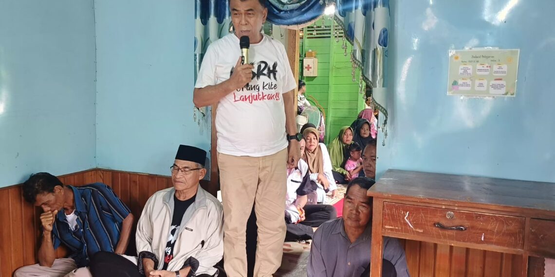 Kampanye di Sedanau, Wan Siswandi Janjikan Air PDAM Gratis 2 Bulan dan Peningkatan Infrastruktur