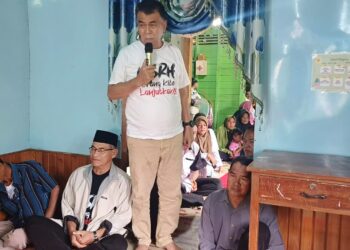 Kampanye di Sedanau, Wan Siswandi Janjikan Air PDAM Gratis 2 Bulan dan Peningkatan Infrastruktur