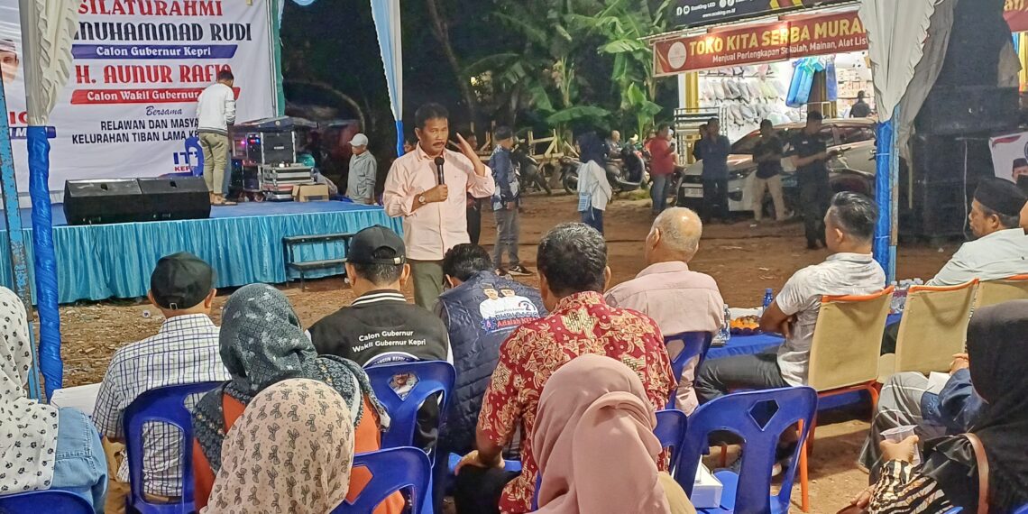 Masyarakat Tibancentre Dukung Penuh H. Muhammad Rudi sebagai Calon Gubernur Kepri