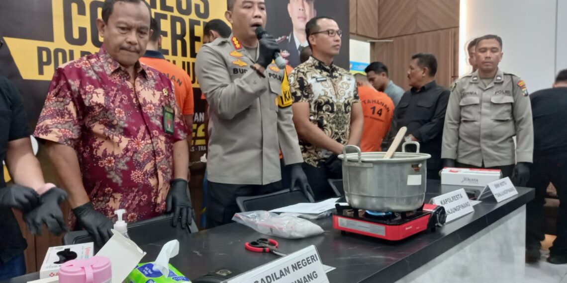 Polresta Tanjungpinang Musnahkan 485,21 Gram Sabu, Disaksikan BNN, Kejaksaan, dan Pengadilan