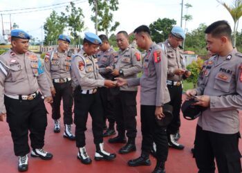 Bid Propam Polda Kepri Gelar Opsgaktibplin di Polres Bintan untuk Tingkatkan Disiplin Personel