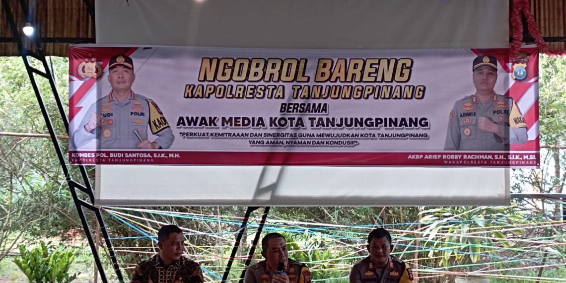 Polresta Tanjungpinang Gelar Ngobrol Bareng Media, Perkuat Kemitraan dan Sinergitas
