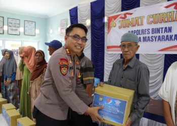 Polres Bintan Adakan Jumat Curhat, Tampung Aspirasi dan Saran Masyarakat Desa Pangkil