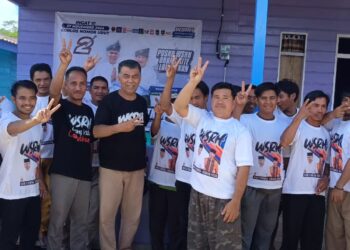 WS-RH Kampanye di Tanjung Sebauk, Janji Lanjutkan Pembangunan dan Gratiskan Seragam Sekolah