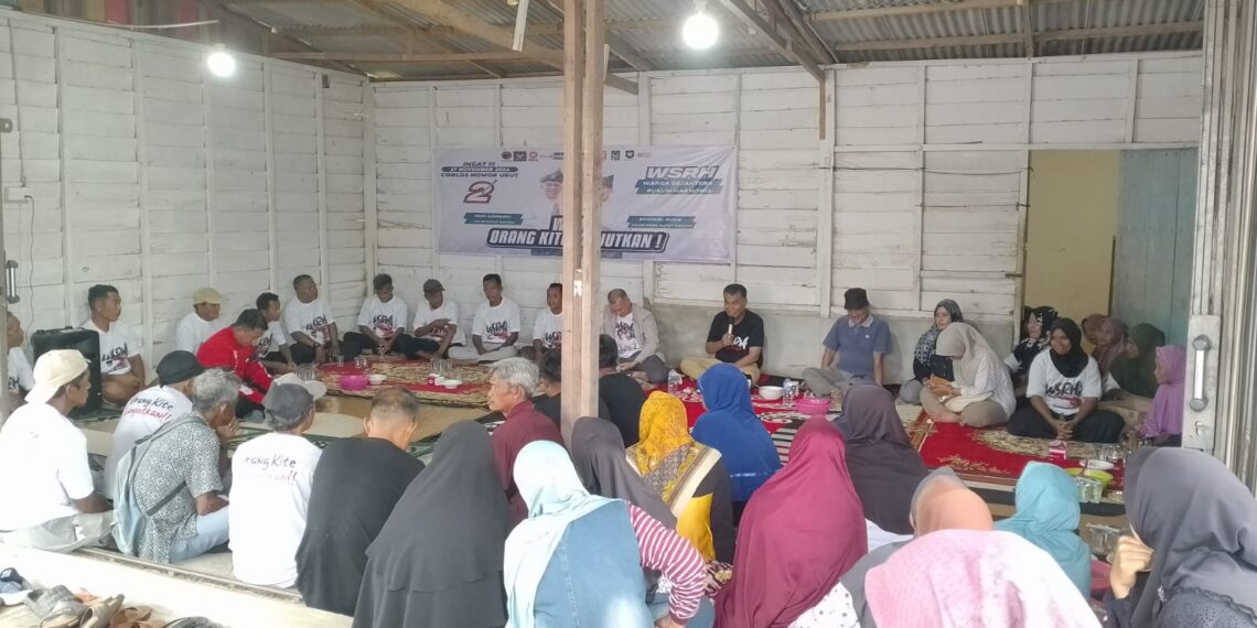 Kampanye di Cemaga Utara, Tahun Depan WS-RH Akan Hadirkan Bis Sekolah Gratis