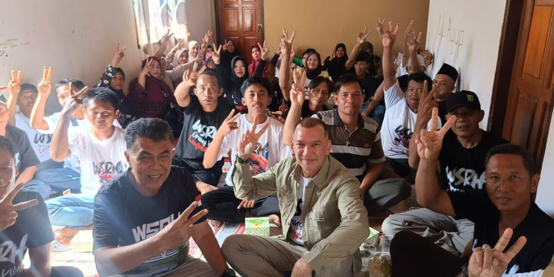 Antusias Masyarakat Harapan Jaya Inginkan WSRH Lanjut 2 Periode