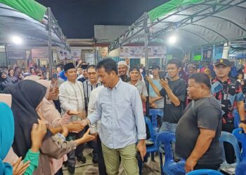 Warga Sadai Antusias Hadiri Kampanye Dialogis Paslon Gubernur Kepri Rudi-Rafiq
