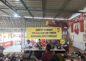 Polres Bintan dan Polsek Jajaran Aktif Laksanakan Program “Jumat Curhat” untuk Jaga Kamtibmas