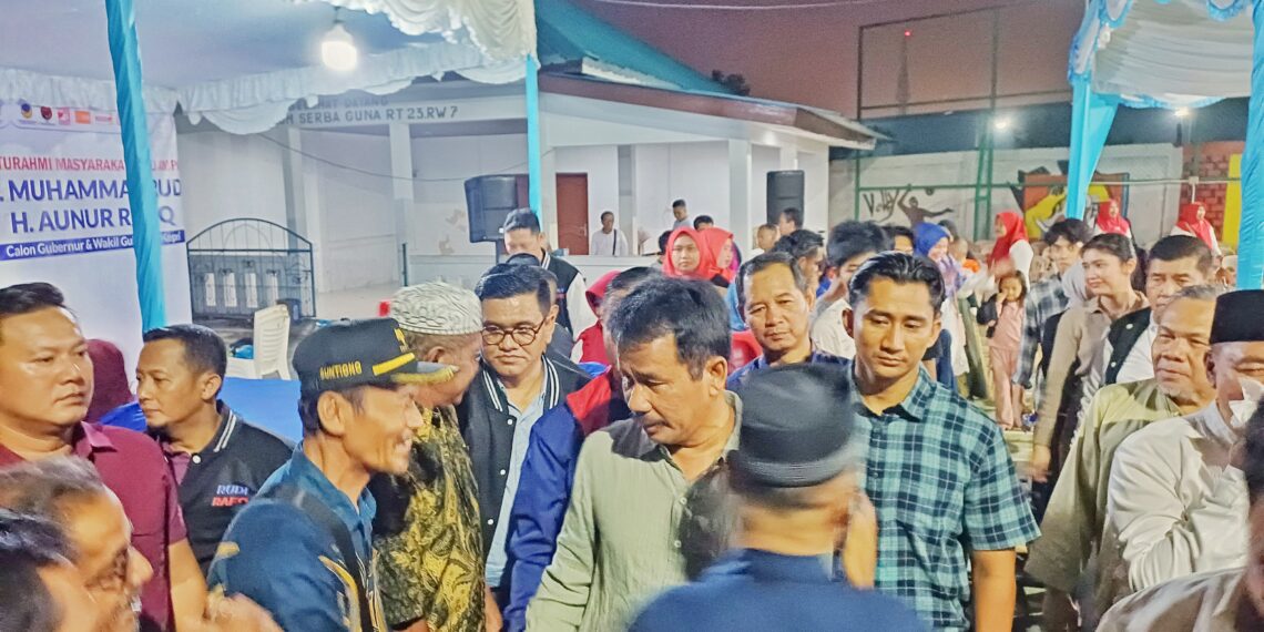 Suasana Akrab Warnai Silaturahmi dan Kampanye Dialogis Paslon Rudi-Rafiq di Batumerah