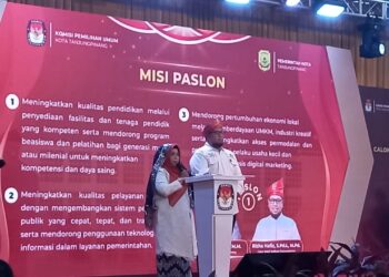 Debat Perdana Calon Wali Kota Tanjungpinang: Rahma-Rizha Hafiz Dominasi Panggung dan Raih Simpati Warga