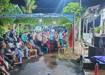 Bikin Merinding,! Shalawat Nabi Menggema Saat Kampanye WSRH di Air Lebai Ranai Kota