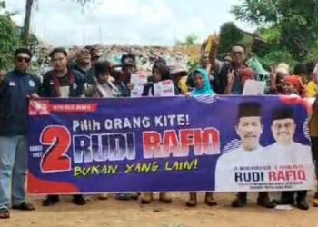 Relawan TKS Rudi-Rafiq Sosialisasi dan Berbagi di TPA Ganet Tanjungpinang