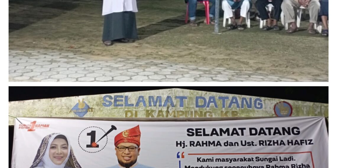 Ratusan Masyarakat Seiladi Berikan Dukungan Penuh untuk Rahma-Rizha di Tanjungpinang
