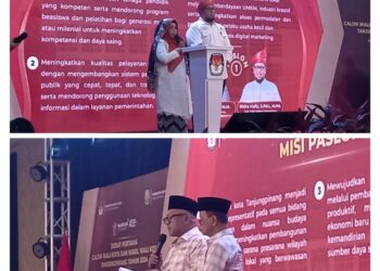 Debat Pertama Calon Walikota Tanjungpinang Bahas Peningkatan Ekonomi dan Digitalisasi UMKM