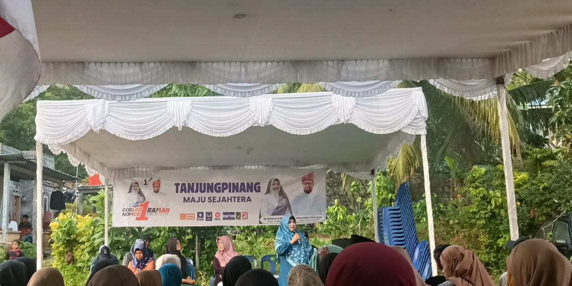 Calon Walikota Tanjungpinang, Rahma Akan Tingkatkan Pelatihan dan Bantuan Bagi Warga Kampung Haji