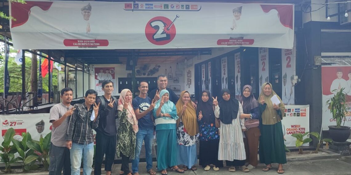 Dukungan Terus Mengalir, Aprina : Kami UMKM Pantai Piwang Sepakat Dukung Pasangan WS-RH