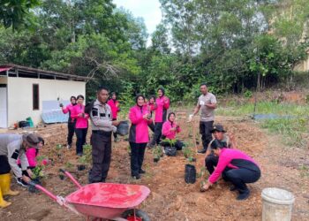 Polsek Tanjungpinang Kota Dukung Ketahanan Pangan Nasional dengan Program Pangan Bergizi