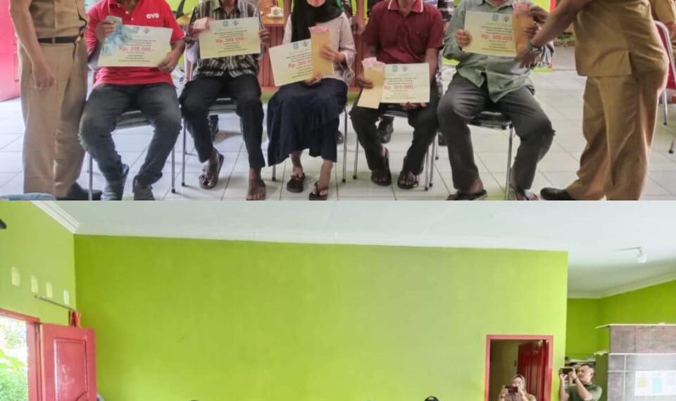 Salurkan Bantuan BLT-DD Bulan November, Kades Mampok Sampaikan Perubahan Bantuan di Tahun 2025