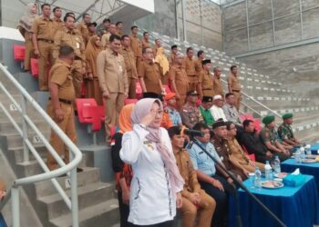 Pjs Bupati Natuna Dr. Rika Azmi, S.STp Pimpin Upacara Hari Sumpah Pemuda Ke 96