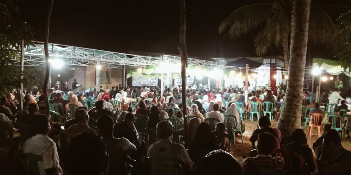 Menggema ! Sorakan “Coblos Nomor 02” di Desa Sepempang