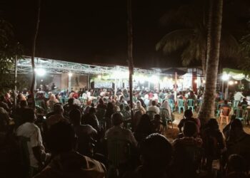 Menggema ! Sorakan “Coblos Nomor 02” di Desa Sepempang