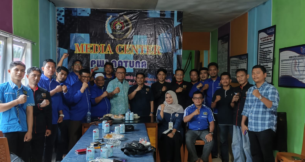 Silahturahmi ke PWI Natuna, Ketua DK PWI Pusat Titipkan Pesan Ini