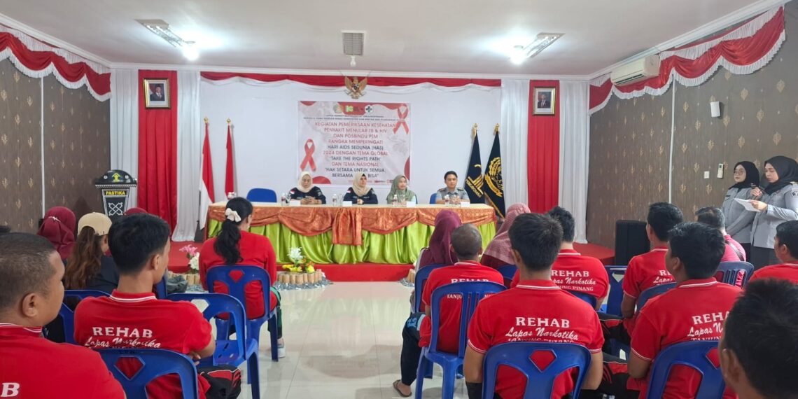 Peringati Hari AIDS Sedunia, Lapas Narkotika Tanjungpinang Fokus pada Deteksi Dini TB dan HIV