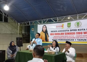 Anggota DPRD Batam Ruslan Sinaga Tampung Aspirasi Warga Bengkong dalam Reses