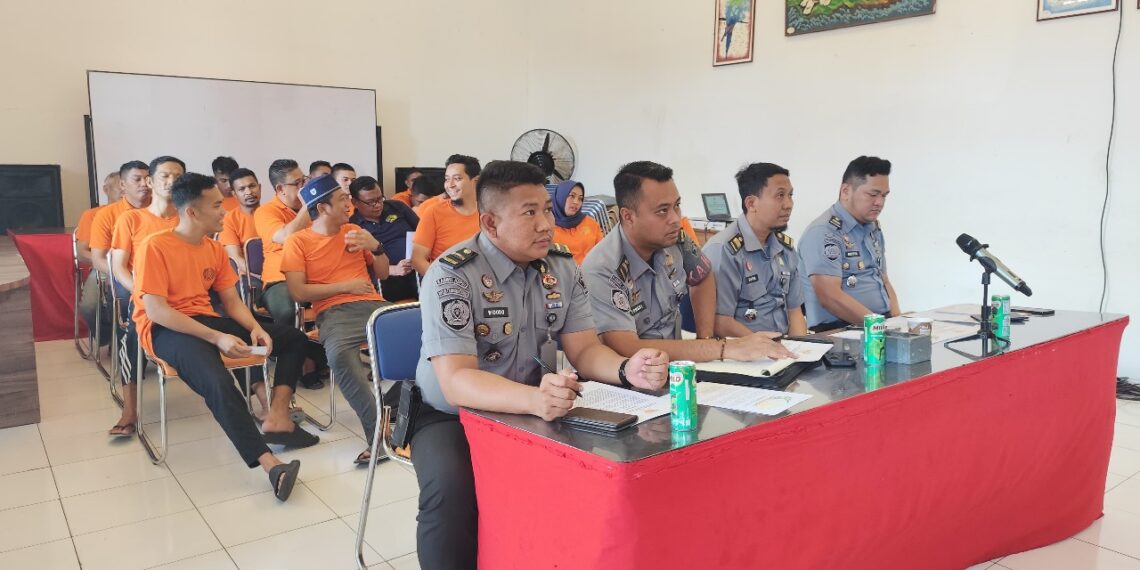 Seleksi Pengucapan UUD 1945 dan Catur Dharma Narapidana di Rutan Kelas I Tanjungpinang