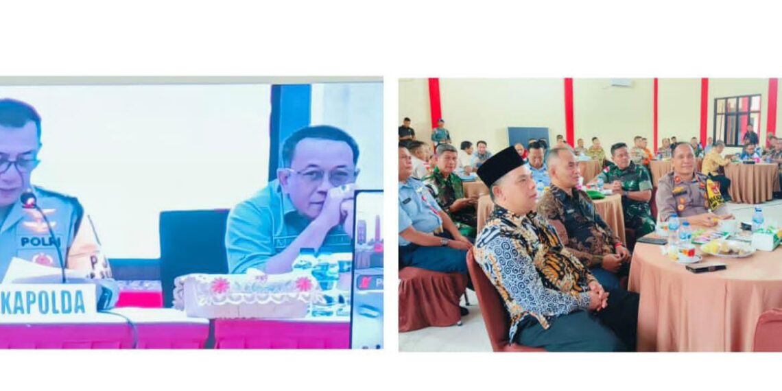 Polres Natuna Undang Stakeholder Ikut Rapat Lintas Sektor Oprasi Lilin Seligi 2024 
